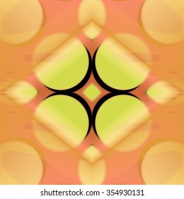 A seamless texture with warm abstract tile