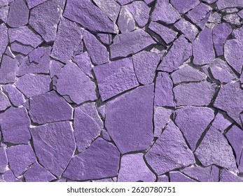 Seamless textured pattern of dry soil with cracks. Endless ornament of the old stone floor.