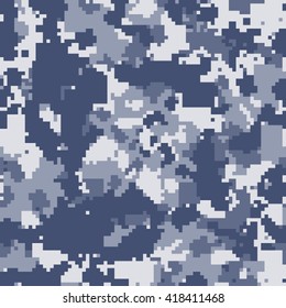 Blue Pixel Camouflage Images Stock Photos Vectors Shutterstock