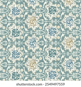 Seamless vector pattern. Background texture in geometric ornamental style.