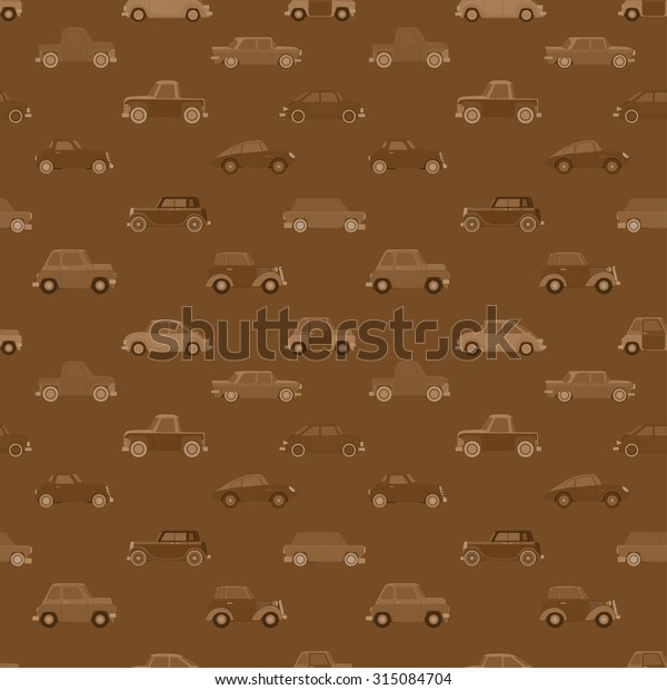 Seamless wallpaper of\
cars