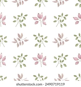 Seamless watercolor floral pattern. Autumn. Pattern for fabric. Home textiles. Tablecloth. Watercolor. Texture. Scrapbooking. Flowers Autumn. Spring. Wedding invitations. Holidays. - Powered by Shutterstock