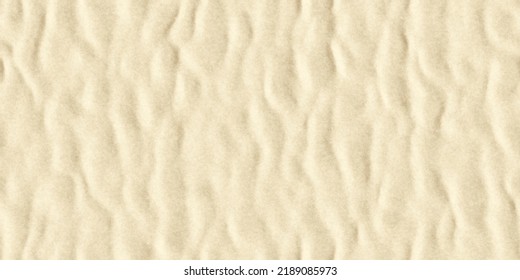 Seamless White Sandy Beach Or Desert Sand Dune Ripples Tileable Texture. Light Brown Beige Summer Vacation Backdrop Or Boho Chic Western Theme Repeat Pattern Background. High Resolution 3D Rendering
