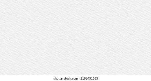 Seamless White Watercolor Paper Background Texture. Tileable Thick Rough Kraft Card Stock Flat Lay Backdrop Pattern With Copy Space. High Resolution Artistic Abstract Creative Concept 3D Rendering.
