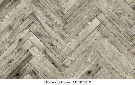 Seamless Wood Parquet Texture Herringbone Pattern, Diffuse