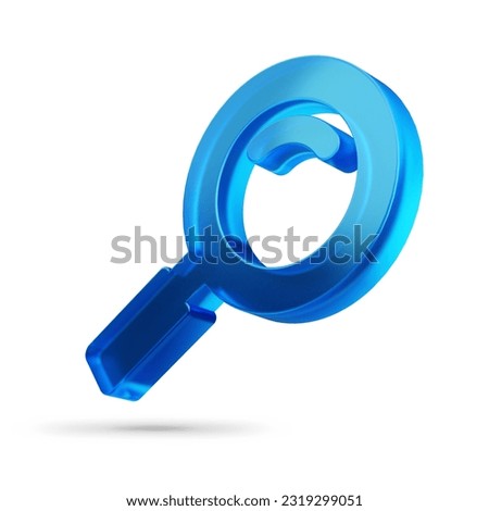 Search button. Searching Browsing internet data information networking concept. Just push the button. 3d illustration
