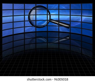 Search on multiscreen