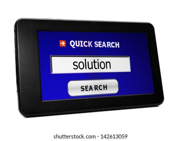 Search for web solution