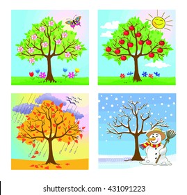 Season Stock Illustration 431091223 | Shutterstock