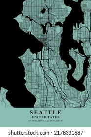 Seattle - United States Sea Plane Map