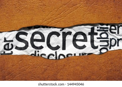 Secret concept