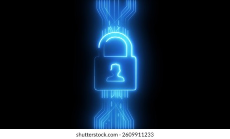 Secure Lock and Data Transfer Ensuring Encryption, Privacy Protection, and Cybersecurity for Safe Data Exchange, Cloud Protection, File Sharing, Digital Safety, Network Security,