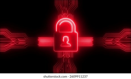 Secure Lock and Data Transfer Ensuring Encryption, Privacy Protection, and Cybersecurity for Safe Data Exchange, Cloud Protection, File Sharing, Digital Safety, Network Security,