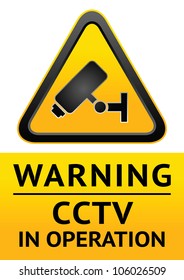 You Under Cctv Surveillance Sign Stock Vector (Royalty Free) 1659248170