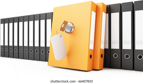 security office documents and folders