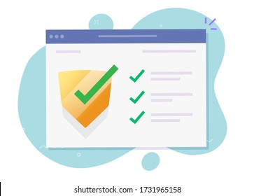 Security Verification Check Computer Software Guard Online For Internet Website Virus Attack Protection Web Browser Or Secure Safety Guard Technology As Digital Fraud Spy Test Scan Checklist For Pc