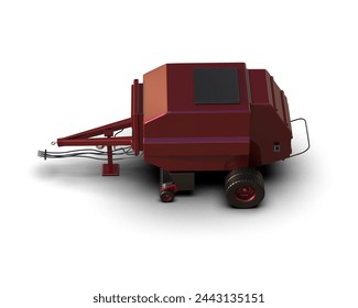 Seeder isolated on background. 3d rendering - illustration