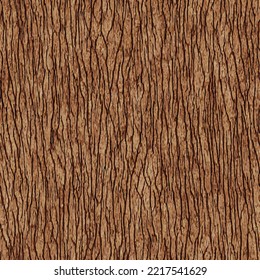 Seemless Rought Brown Wood Texture