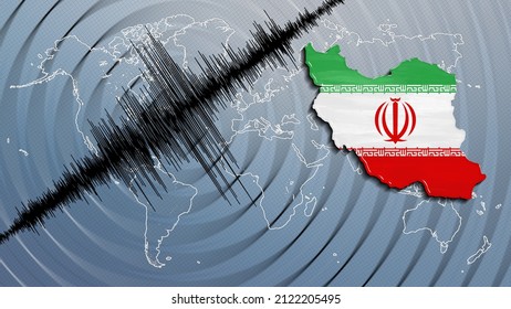 Seismic Activity Earthquake Iran Map Richter Scale