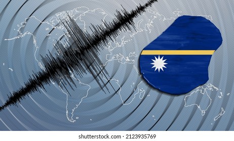 Seismic Activity Earthquake Nauru Map Richter Scale