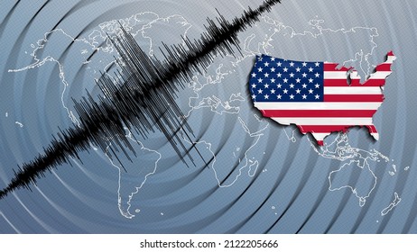 Seismic Activity Earthquake United States Map Richter Scale