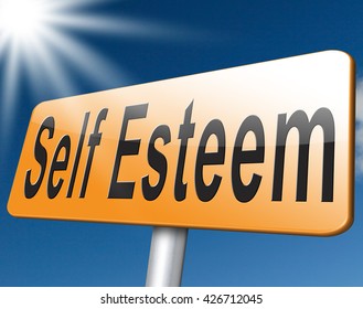 Self Esteem Respect Self Confidence Pride Stock Illustration 426712045 