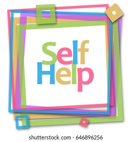 Self Help Colorful Frame 