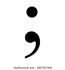 Symbol semicolon 15 Semicolon