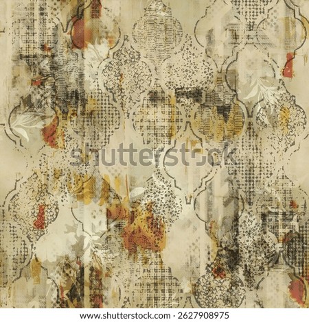 Semless digital texture design pattern
