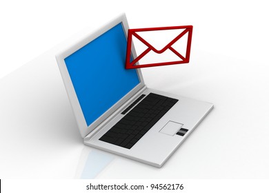 how to send email to my laptop