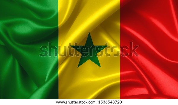 senegalese flag country\
symbol\
illustration