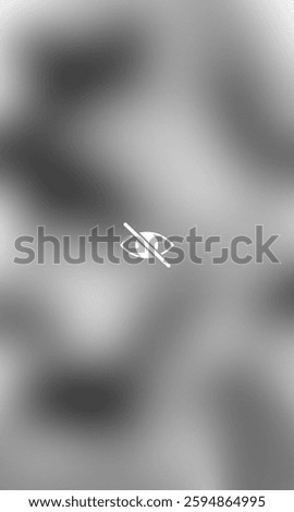 Sensitive content icon with blurred background. Sensitive content censored