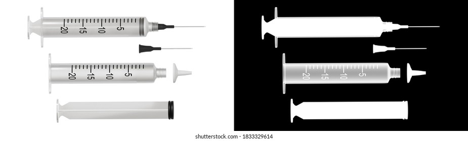 Parts Syringe Images Stock Photos Vectors Shutterstock