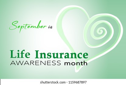 September Is Life Insurance Awareness Month Background