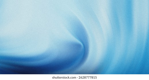 A serene abstract background featuring a smooth gradient of blue hues. The design evokes a sense of fluidity, with gentle waves and a soft, calming aesthetic. Ideal for adding a touch of tranquility.