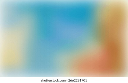 Serene Abstract Gradient Background with Soft Pastel Hues An Evocative Blend of Light Blue Peach and Cream Creates a Dreamy and Calming Composition