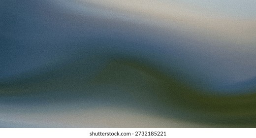Serene mountain range under cloudy sky