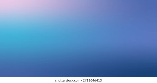 A serene and soft gradient background featuring a smooth transition from light blue and teal to a deeper blue, with a subtle hint of purple in the upper left corner