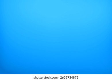 Serenity Blue Gradient Smooth Background Design Element for Presentations