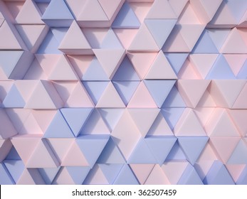 Serenity Blue Rose Quartz Abstract 3d Stock Illustration 362507459 ...