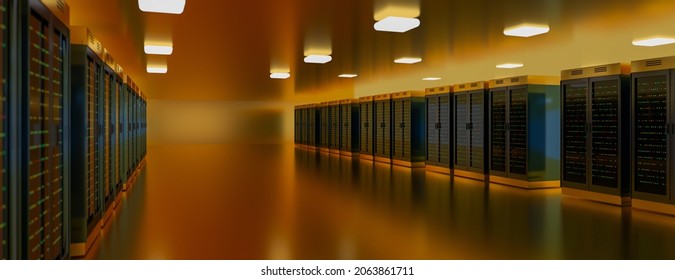 Servers Racks Server Room Cloud Data Stock Illustration 2063861711 ...