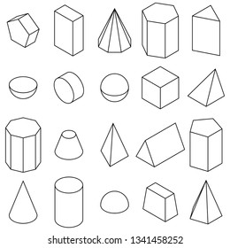 Basic Shapes Outline Images, Stock Photos & Vectors | Shutterstock