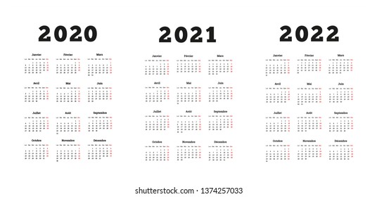 Set A4 Size Vertical Simple Calendars Stock Vector (Royalty Free ...