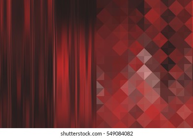 Set abstract backgrounds red