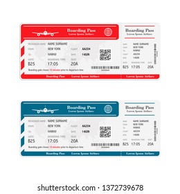 Boarding Pass Tickets Green Design Vector Stock Vector (Royalty Free ...