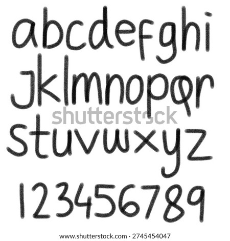 a set of alphabetic and numeric