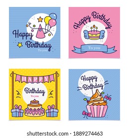 Set Birthday Greetings Instagram Post And Design