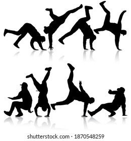 ジャンプ ブレイクダンス のイラスト素材 画像 ベクター画像 Shutterstock