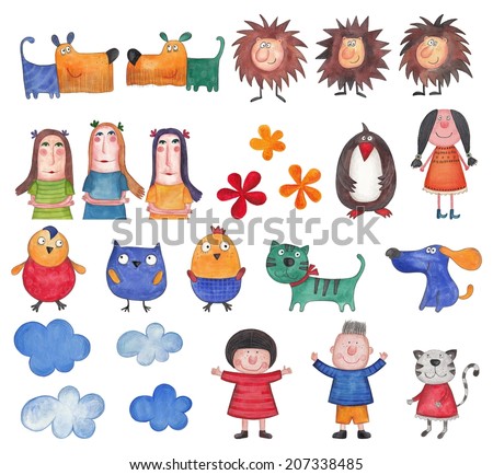 Set characters