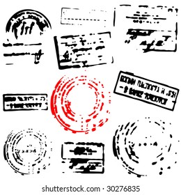 Set of different press